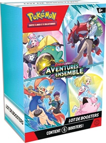 Pokemon - Bundle de 6 Boosters Aventures Ensemble (EV09)