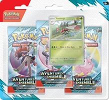 Pokemon - Blister de 3 boosters - Yanmega (EV09)