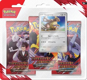 Pokemon - Blister de 3 boosters - Kangourex (EV10)