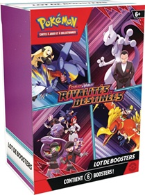 Pokemon - Bundle de 6 Boosters Rivalités Destinées (EV10)