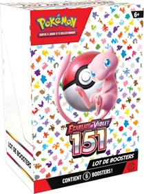 Pokemon - Bundle de 6 Boosters 151 (EV03.5)