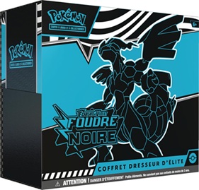 Pokemon - Coffret Dresseur d’élite Foudre Noire - Zekrom (EV10.5)